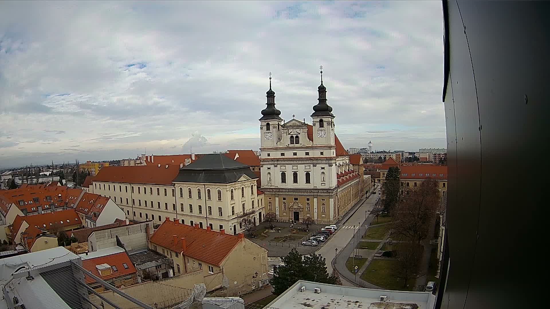 Trnava, Trojičné námestie (Trinity Square) Live Cam - Trnava, Okres Trnava, Slovakia
