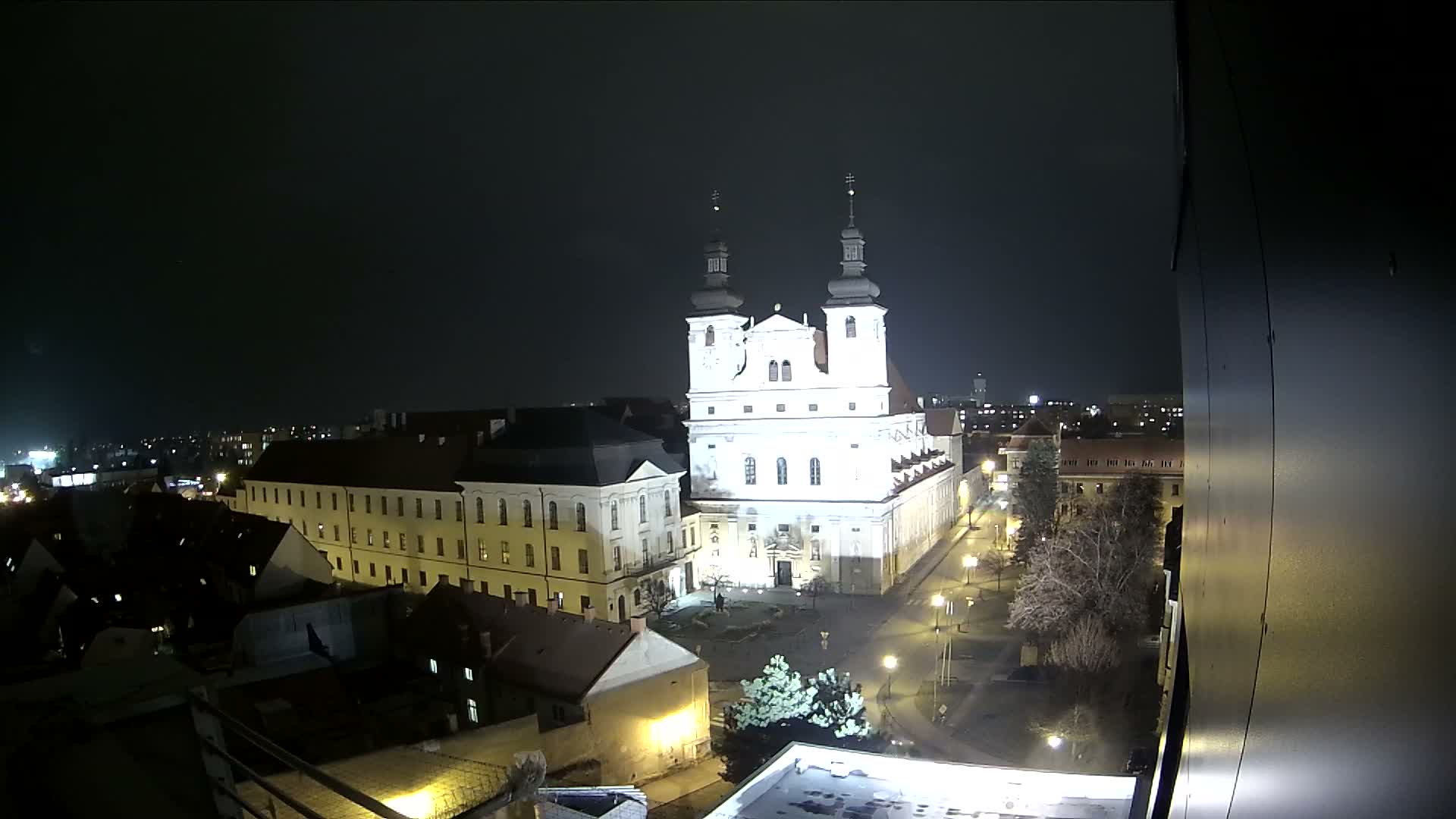 Trnava, Trojičné námestie (Trinity Square) Live Cam - Trnava, Okres Trnava, Slovakia