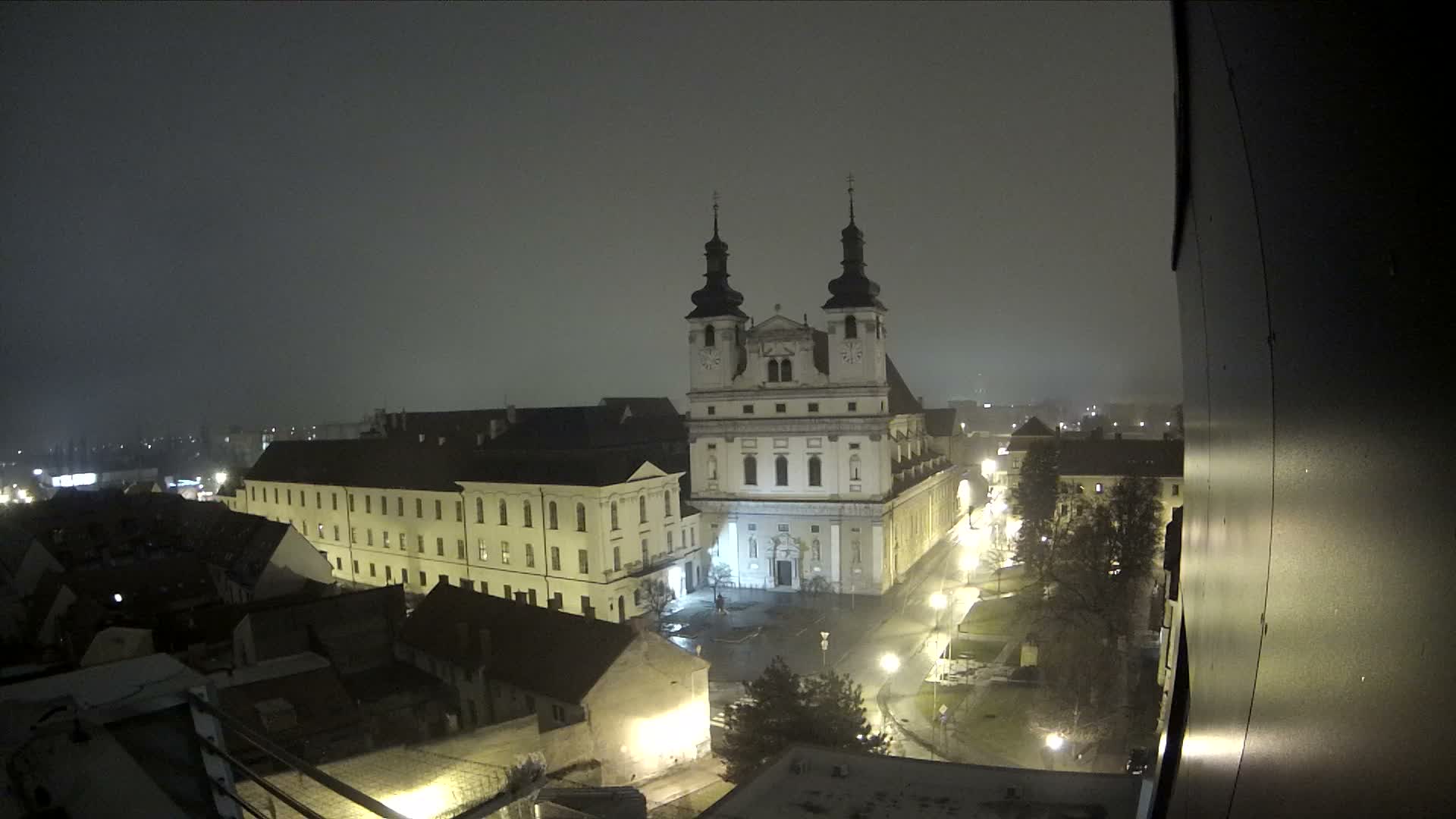 Trnava, Trojičné námestie (Trinity Square) Live Cam - Trnava, Okres Trnava, Slovakia