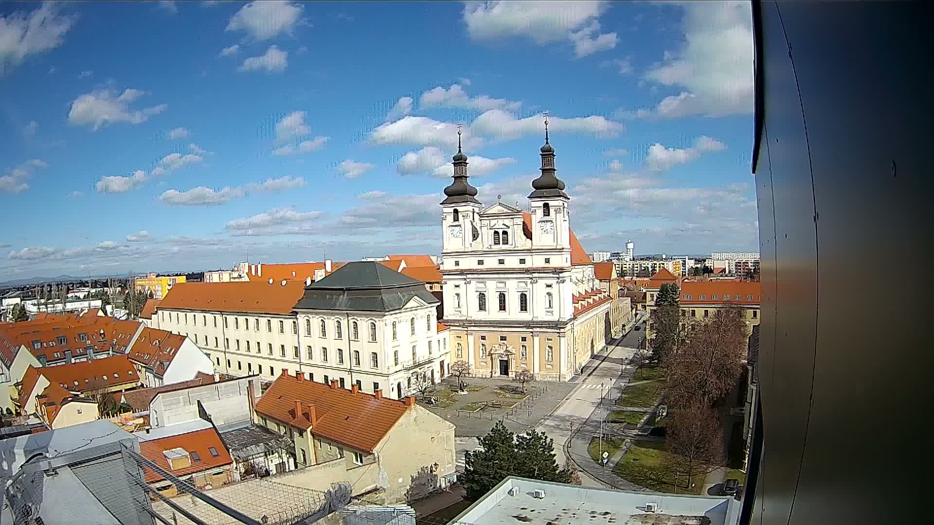 Trnava, Trojičné námestie (Trinity Square) Live Cam - Trnava, Okres Trnava, Slovakia