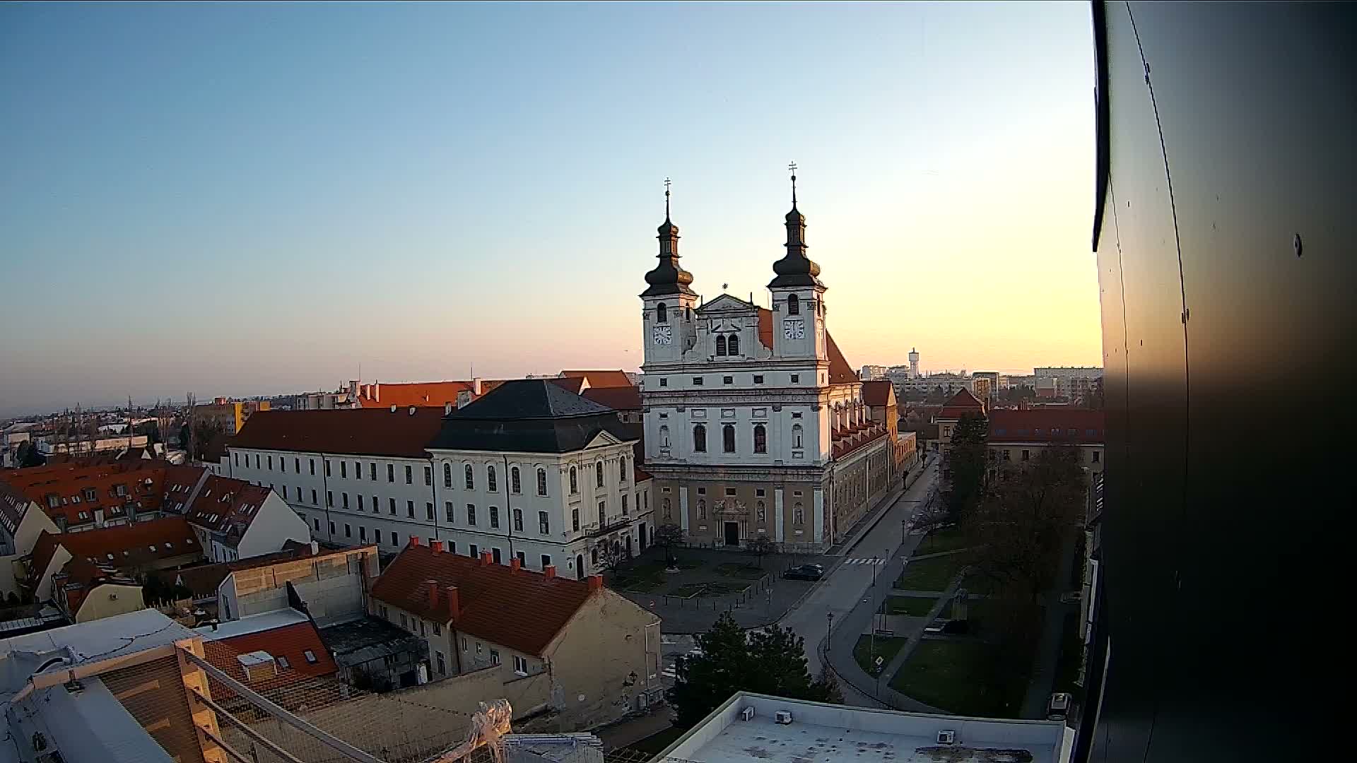 Trnava, Trojičné námestie (Trinity Square) Live Cam - Trnava, Okres Trnava, Slovakia