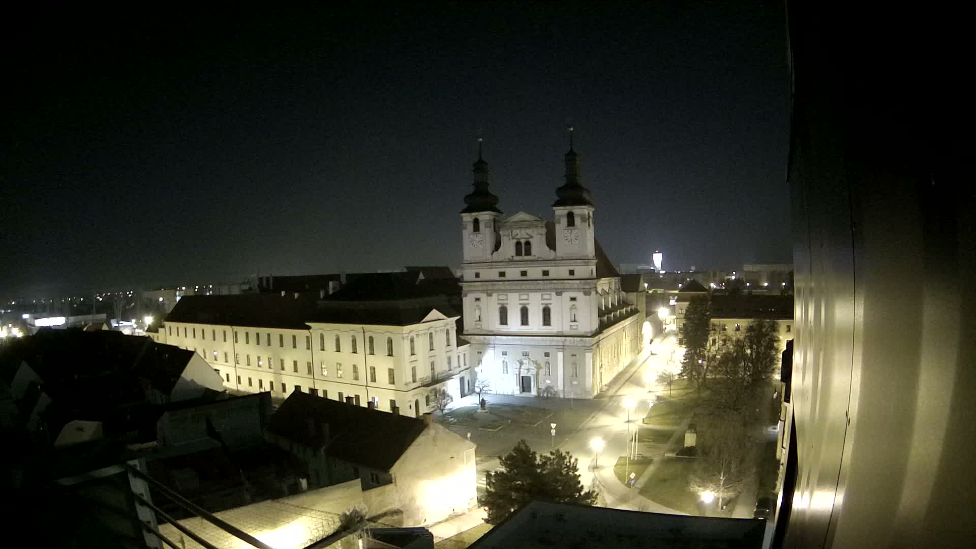 Trnava, Trojičné námestie (Trinity Square) Live Cam - Trnava, Okres Trnava, Slovakia