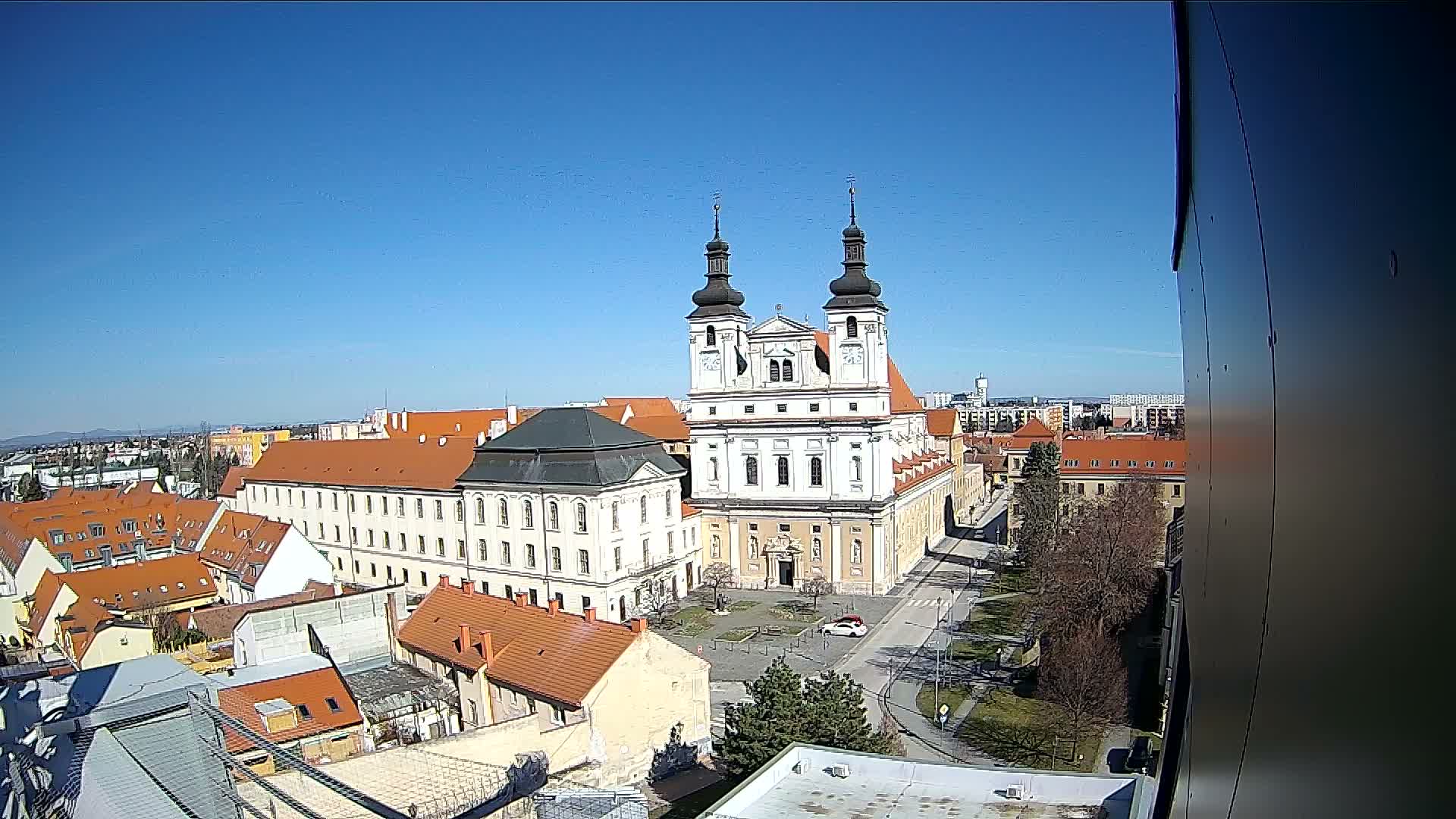 Trnava, Trojičné námestie (Trinity Square) Live Cam - Trnava, Okres Trnava, Slovakia