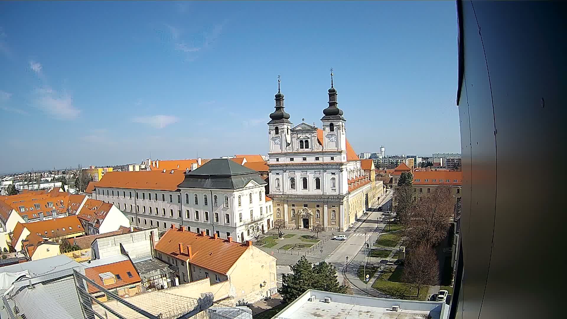 Trnava, Trojičné námestie (Trinity Square) Live Cam - Trnava, Okres Trnava, Slovakia