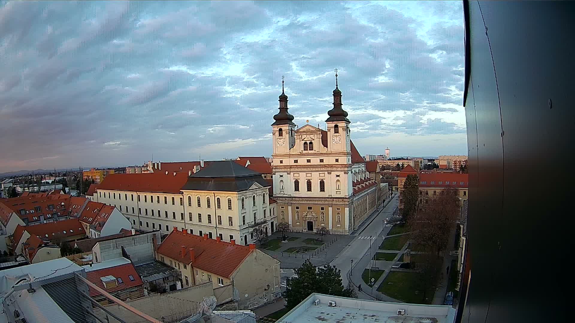 Trnava, Trojičné námestie (Trinity Square) Live Cam - Trnava, Okres Trnava, Slovakia