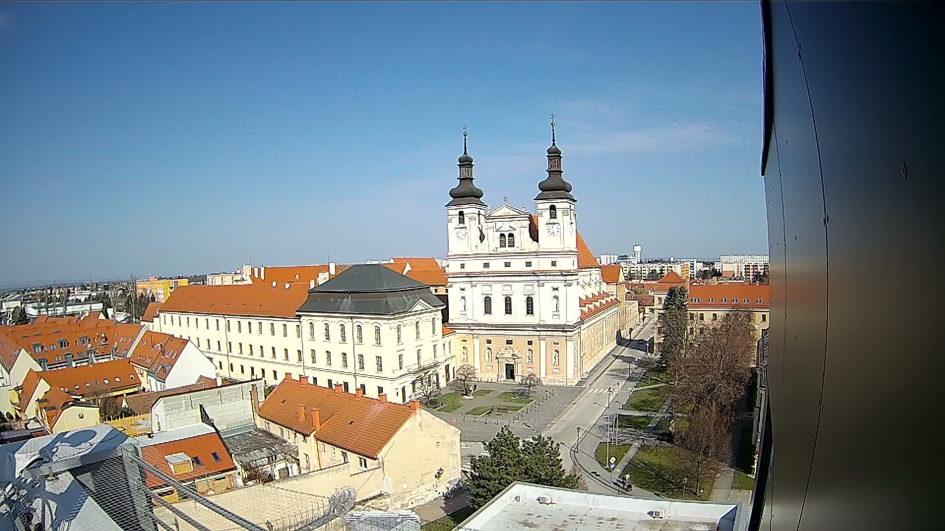 Trnava, Trojičné námestie (Trinity Square) Live Cam - Trnava, Okres Trnava, Slovakia