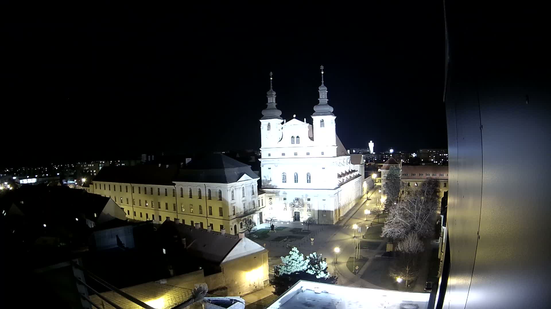 Trnava, Trojičné námestie (Trinity Square) Live Cam - Trnava, Okres Trnava, Slovakia