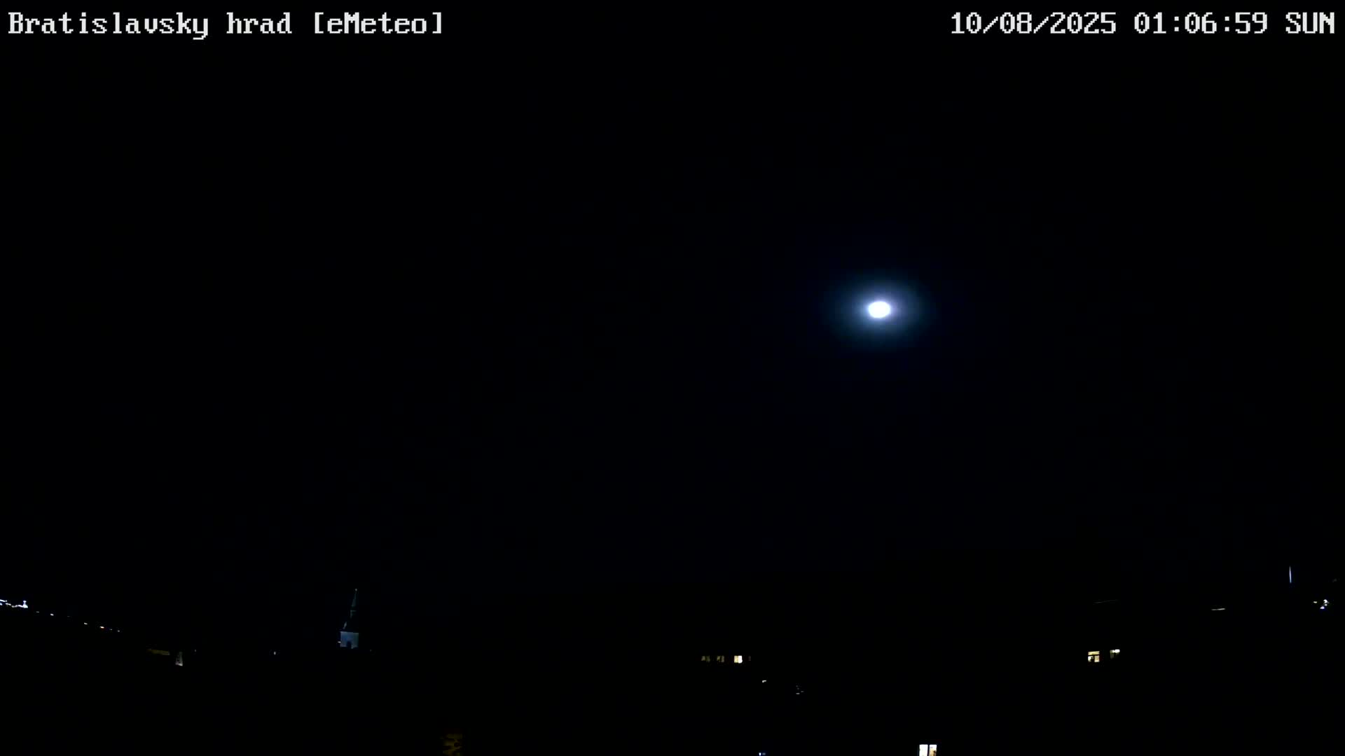 Bratislava, Bratislavský hrad (Bratislava Castle) South View Live Cam - Stare Mesto, Okres Bratislava I, Bratislava, Slovakia