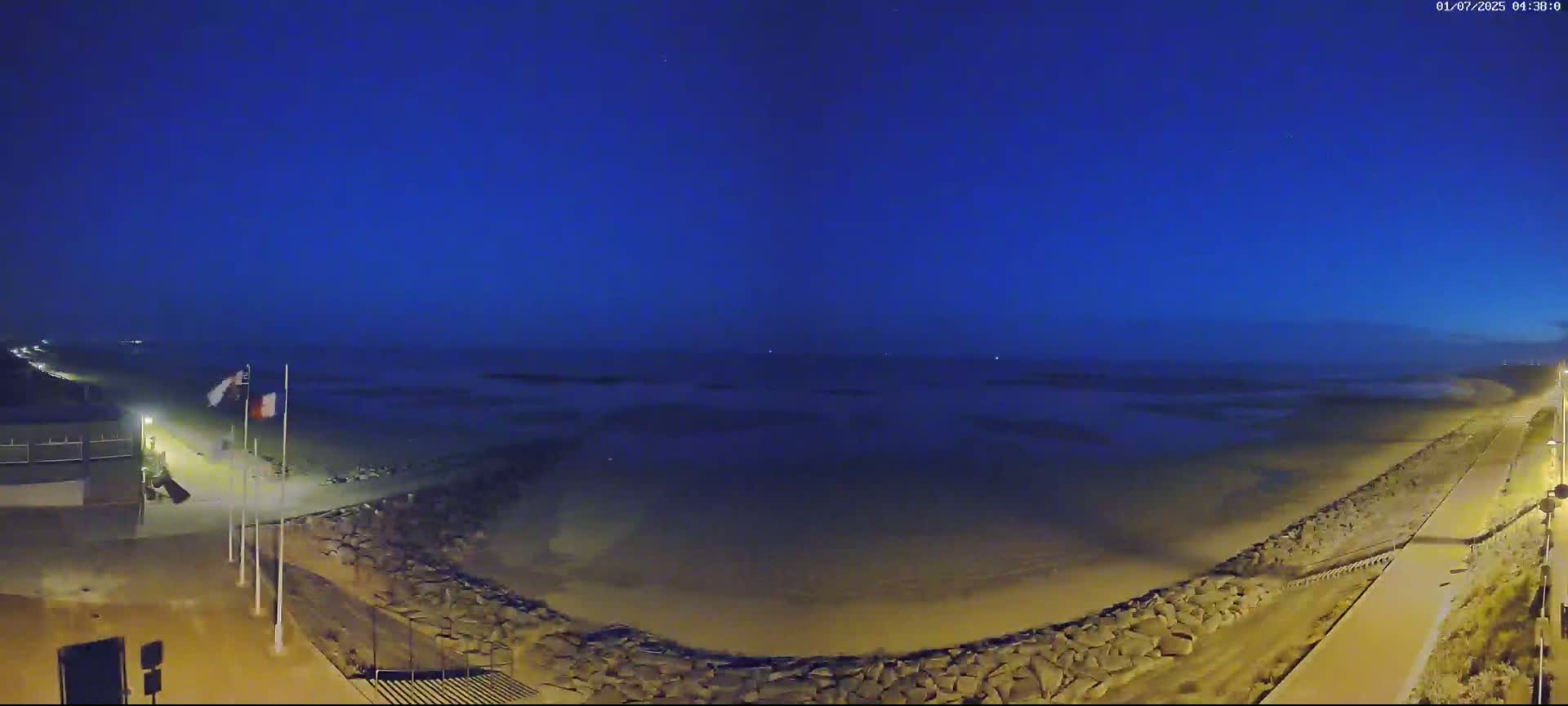 Pirou Plage Static Live Cam - Coutances, Manche, Normandie, France