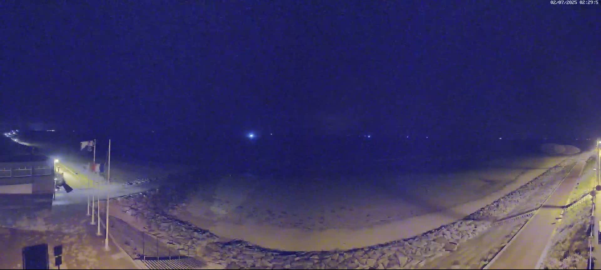 Pirou Plage Static Live Cam - Coutances, Manche, Normandie, France