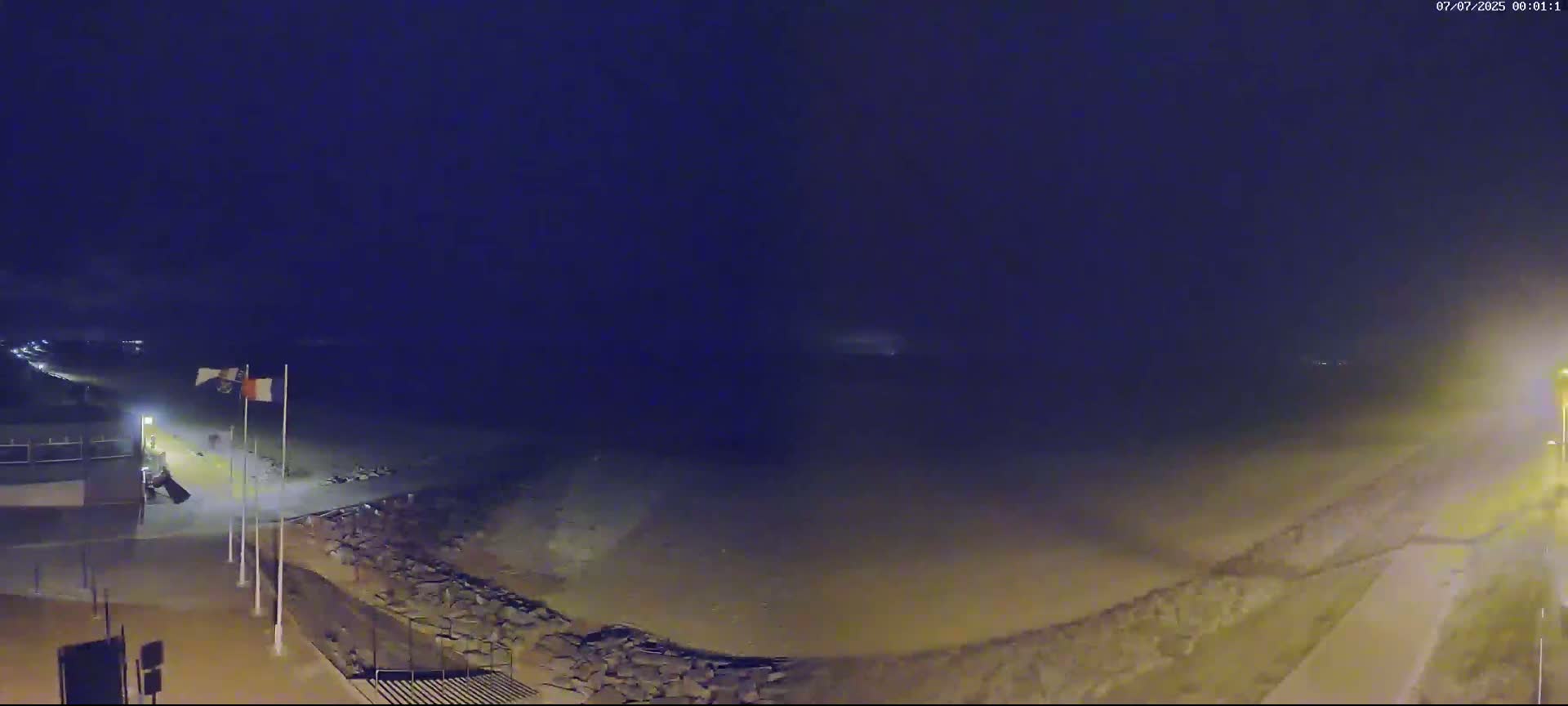 Pirou Plage Static Live Cam - Coutances, Manche, Normandie, France