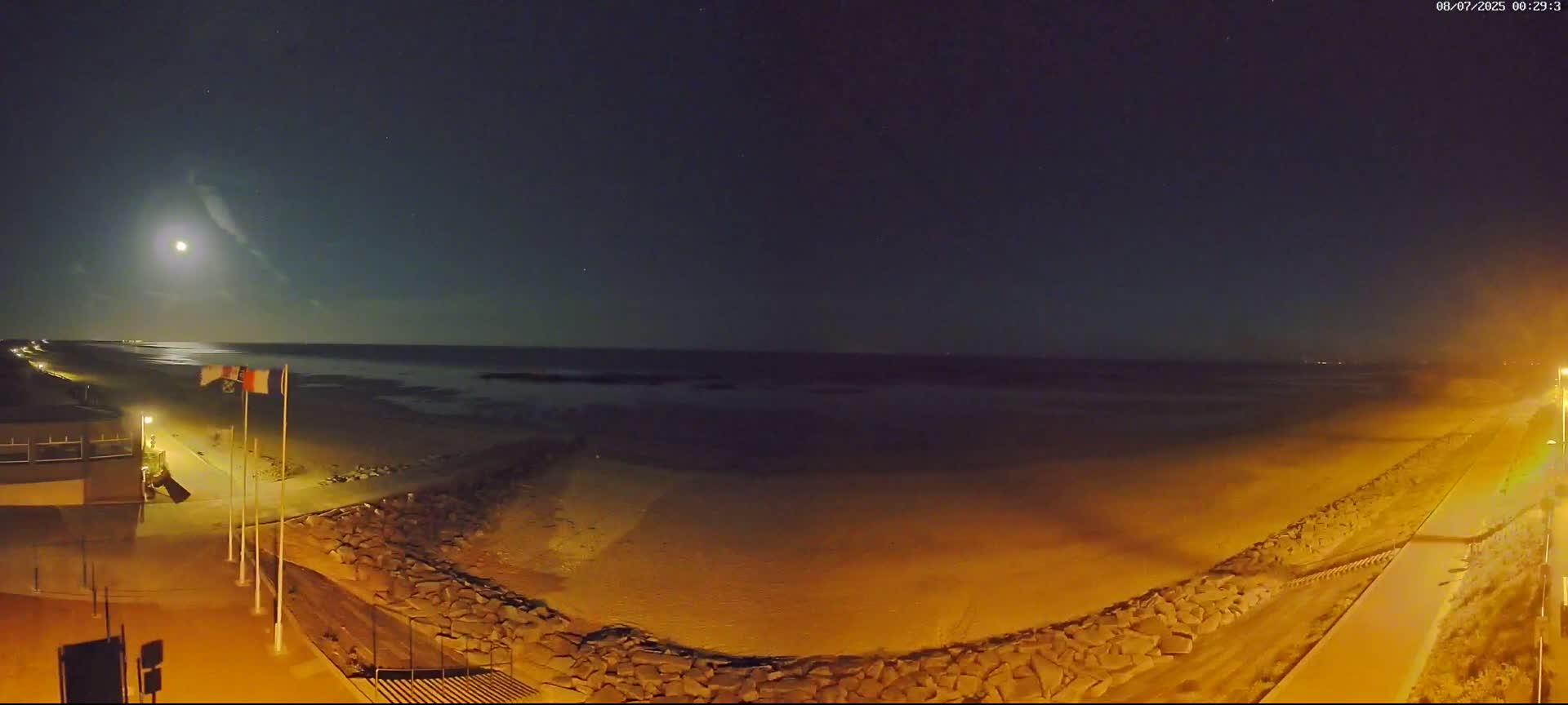 Pirou Plage Static Live Cam - Coutances, Manche, Normandie, France