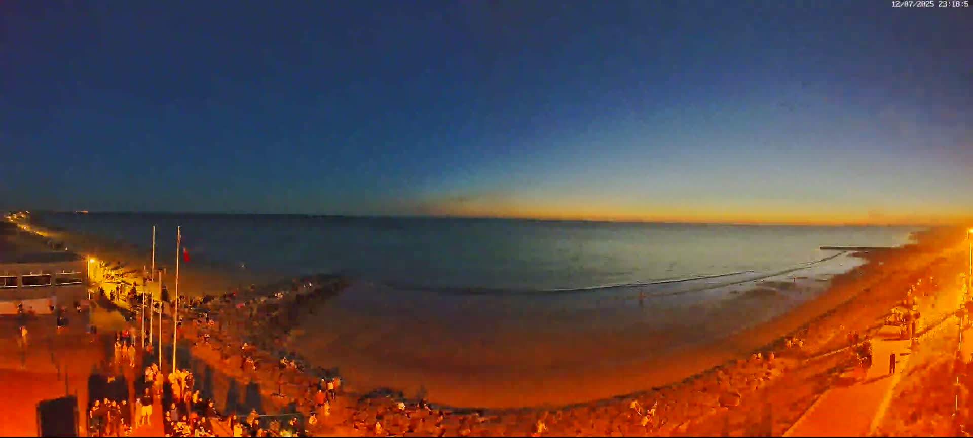 Pirou Plage Static Live Cam - Coutances, Manche, Normandie, France