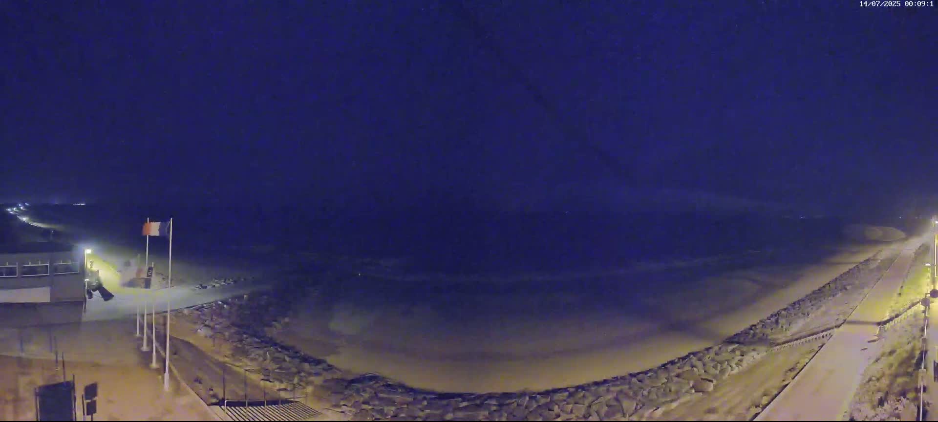 Pirou Plage Static Live Cam - Coutances, Manche, Normandie, France