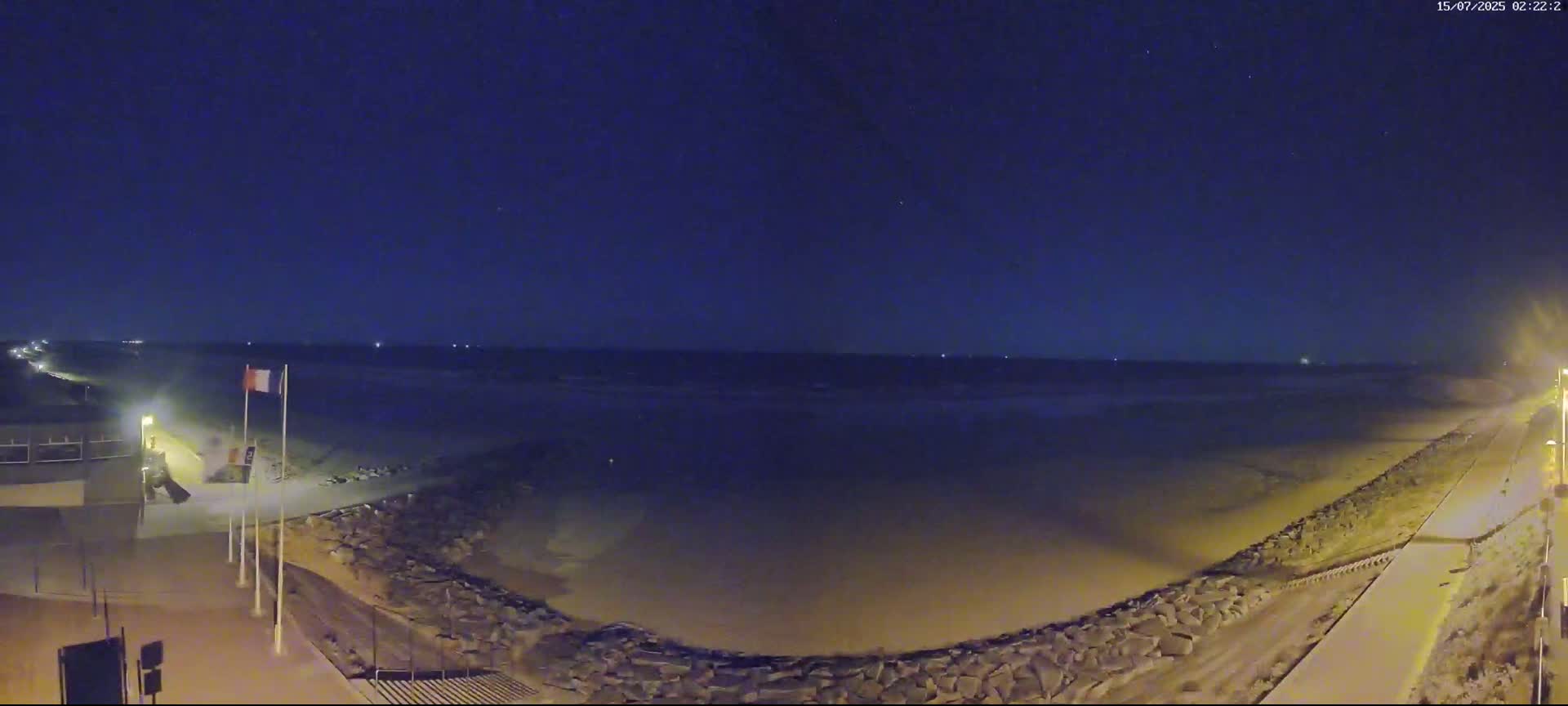 Pirou Plage Static Live Cam - Coutances, Manche, Normandie, France