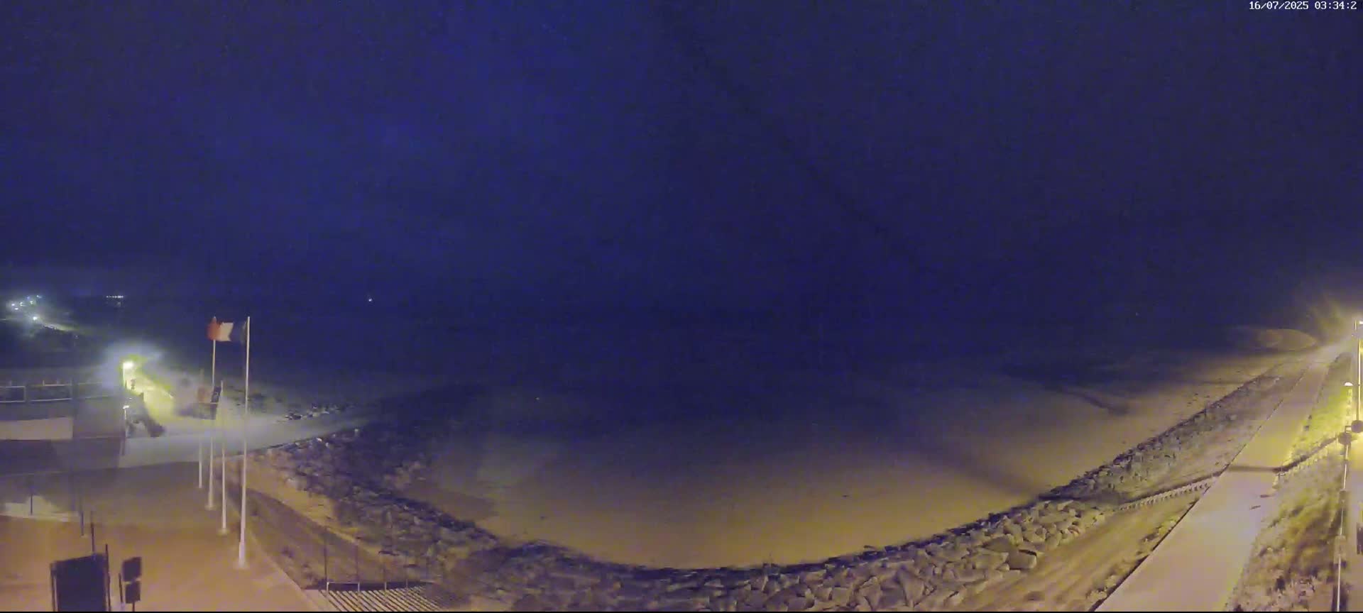Pirou Plage Static Live Cam - Coutances, Manche, Normandie, France
