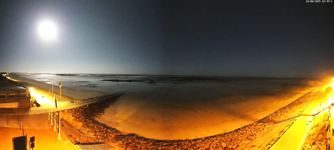 Pirou Plage Static Live Cam - Coutances, Manche, Normandie, France