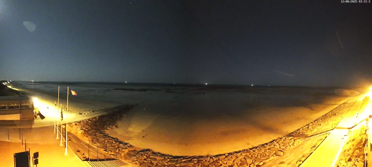 Pirou Plage Static Live Cam - Coutances, Manche, Normandie, France