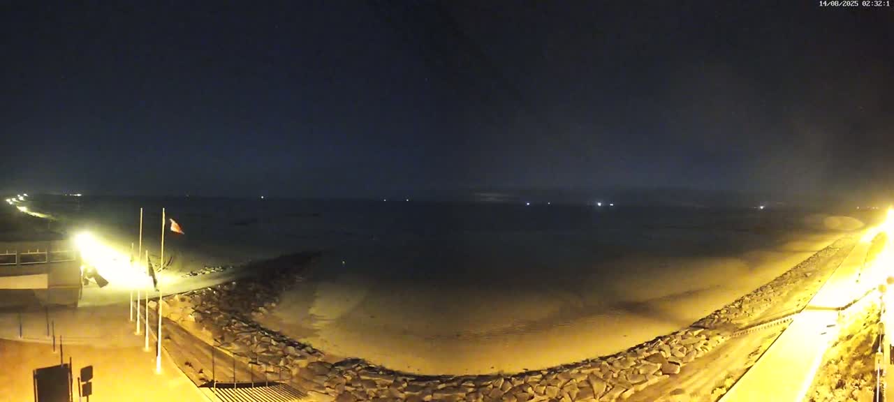 Pirou Plage Static Live Cam - Coutances, Manche, Normandie, France