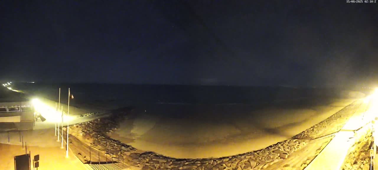Pirou Plage Static Live Cam - Coutances, Manche, Normandie, France