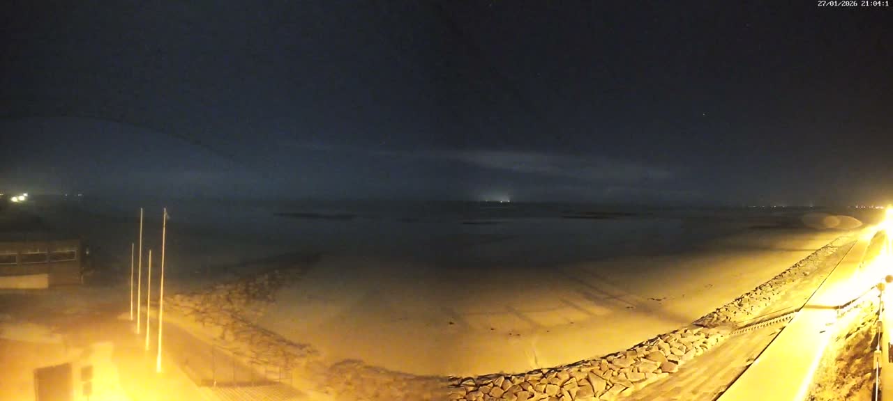 Pirou Plage Static Live Cam - Coutances, Manche, Normandie, France