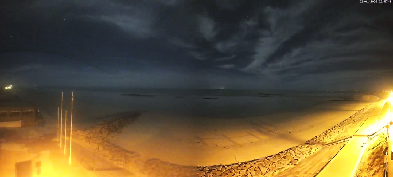 Pirou Plage Static Live Cam - Coutances, Manche, Normandie, France
