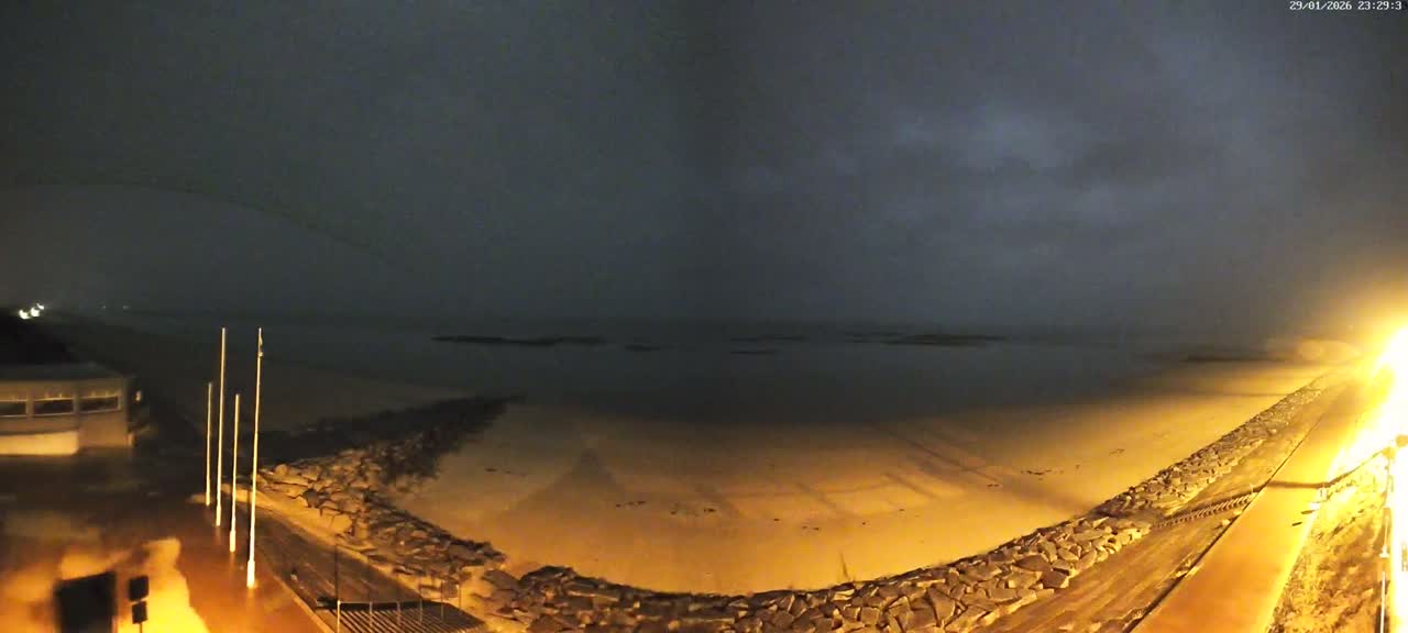 Pirou Plage Static Live Cam - Coutances, Manche, Normandie, France
