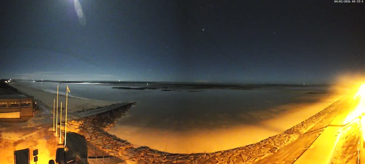 Pirou Plage Static Live Cam - Coutances, Manche, Normandie, France