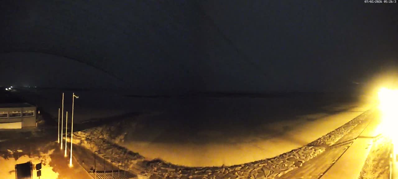 Pirou Plage Static Live Cam - Coutances, Manche, Normandie, France