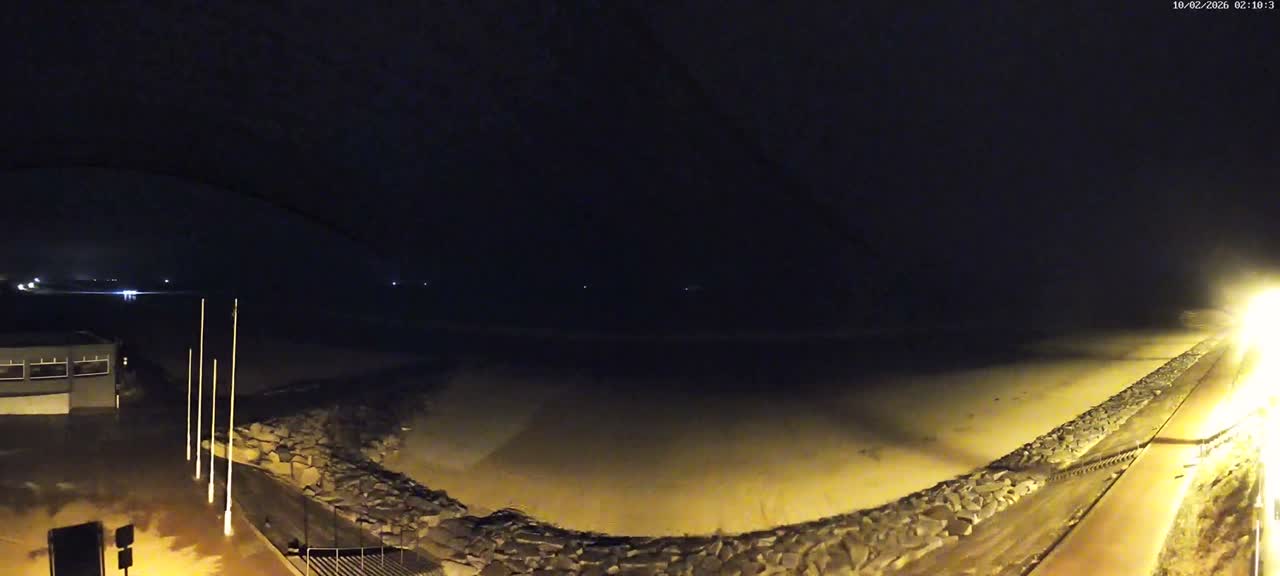 Pirou Plage Static Live Cam - Coutances, Manche, Normandie, France