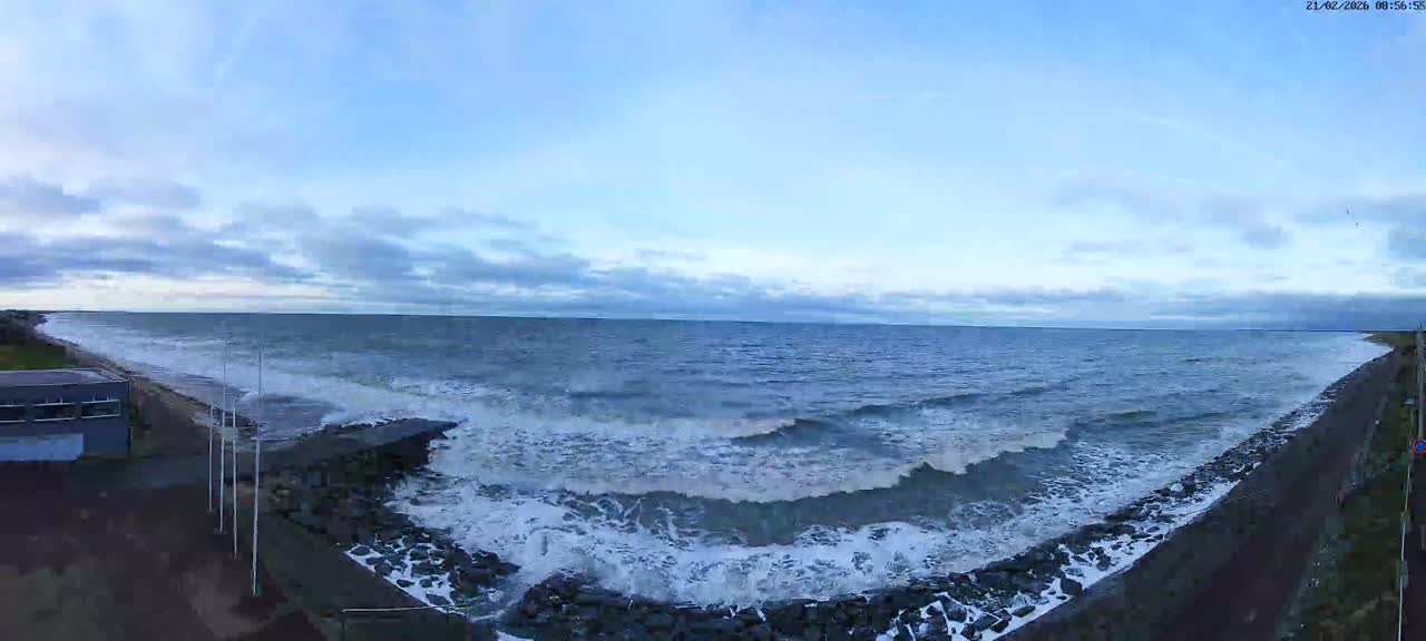 Pirou Plage Static Live Cam - Coutances, Manche, Normandie, France