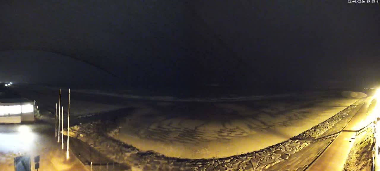 Pirou Plage Static Live Cam - Coutances, Manche, Normandie, France
