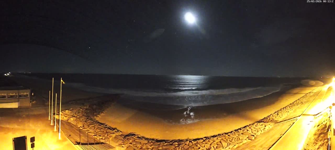 Pirou Plage Static Live Cam - Coutances, Manche, Normandie, France