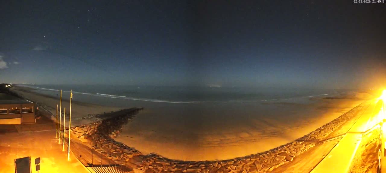Pirou Plage Static Live Cam - Coutances, Manche, Normandie, France