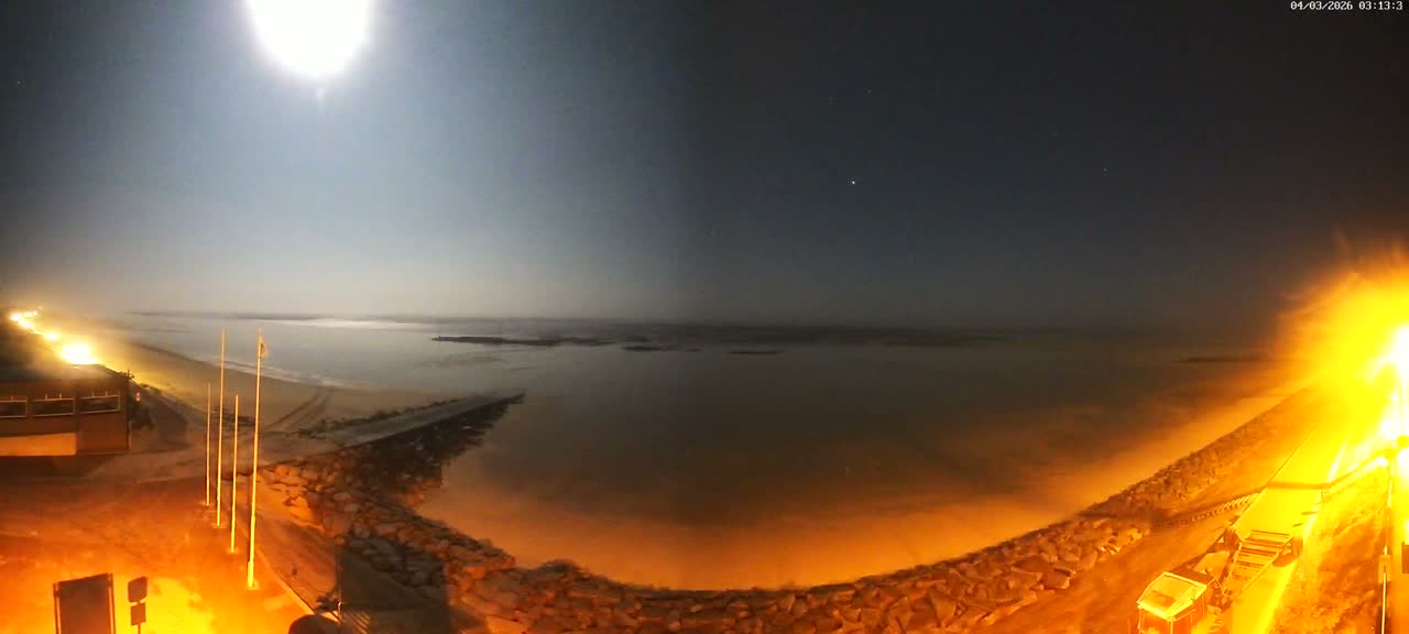 Pirou Plage Static Live Cam - Coutances, Manche, Normandie, France