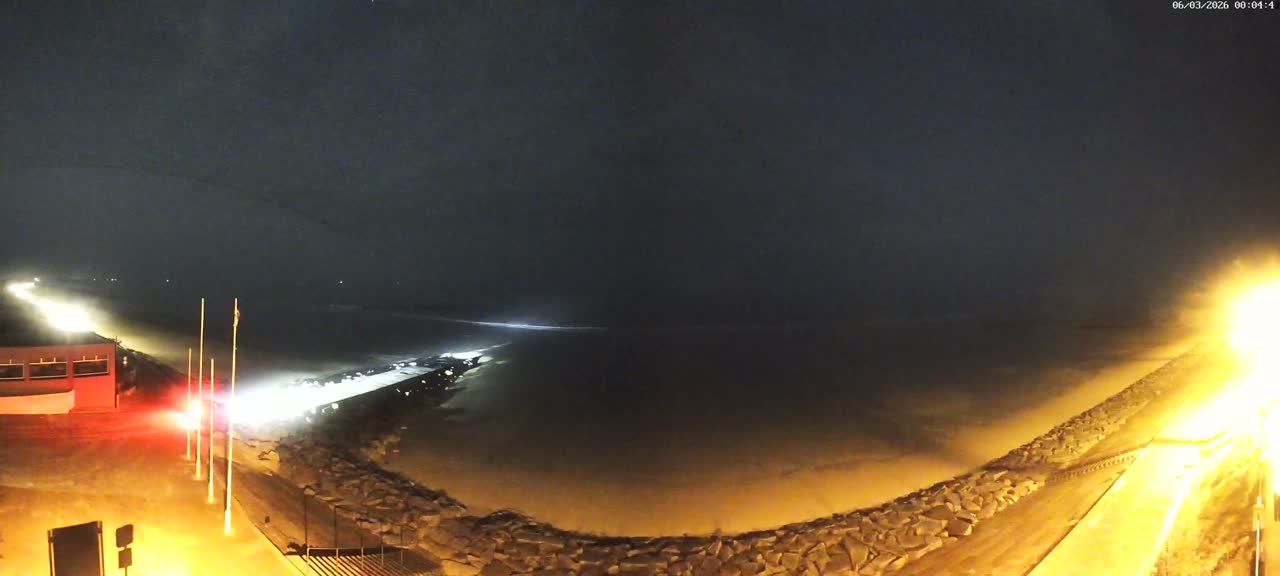 Pirou Plage Static Live Cam - Coutances, Manche, Normandie, France