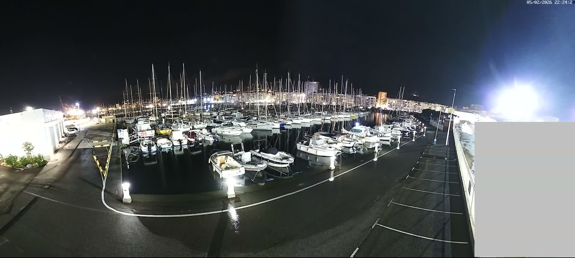Toulon City & Port Vieille Darse Live Cam - Toulon, Var, Provence-Alpes-Côte d’Azur, France