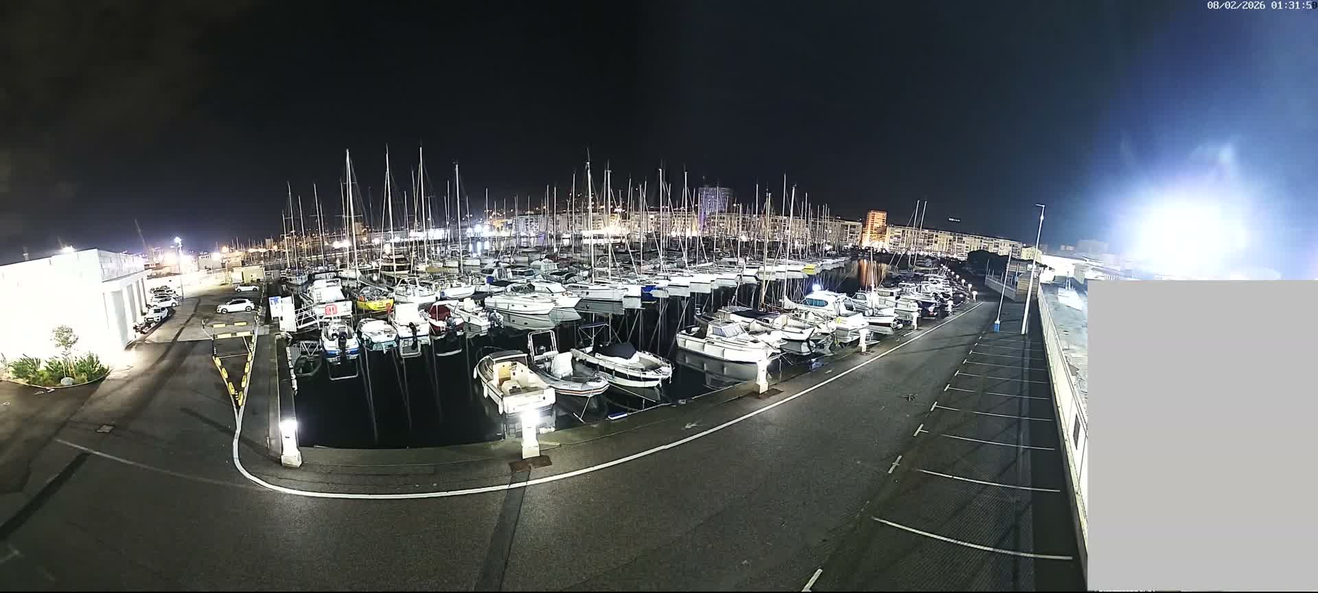 Toulon City & Port Vieille Darse Live Cam - Toulon, Var, Provence-Alpes-Côte d’Azur, France