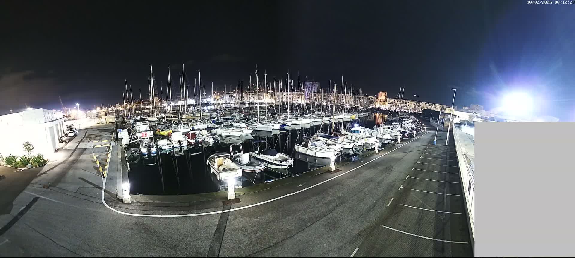 Toulon City & Port Vieille Darse Live Cam - Toulon, Var, Provence-Alpes-Côte d’Azur, France