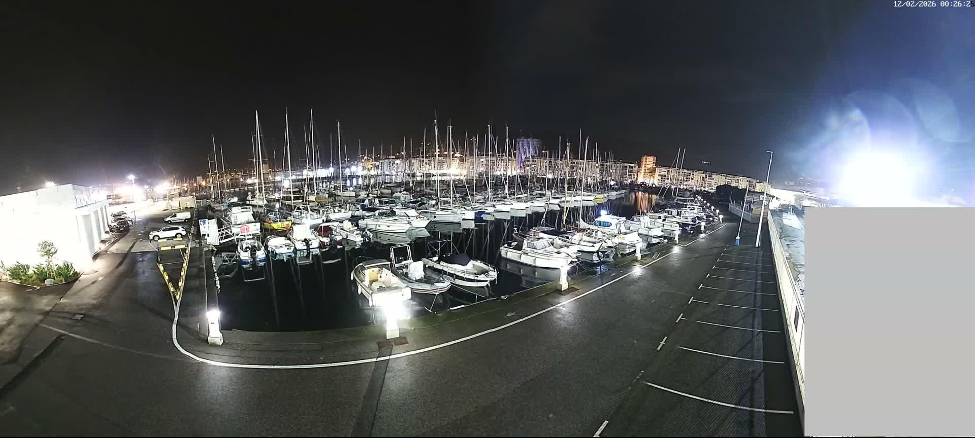 Toulon City & Port Vieille Darse Live Cam - Toulon, Var, Provence-Alpes-Côte d’Azur, France