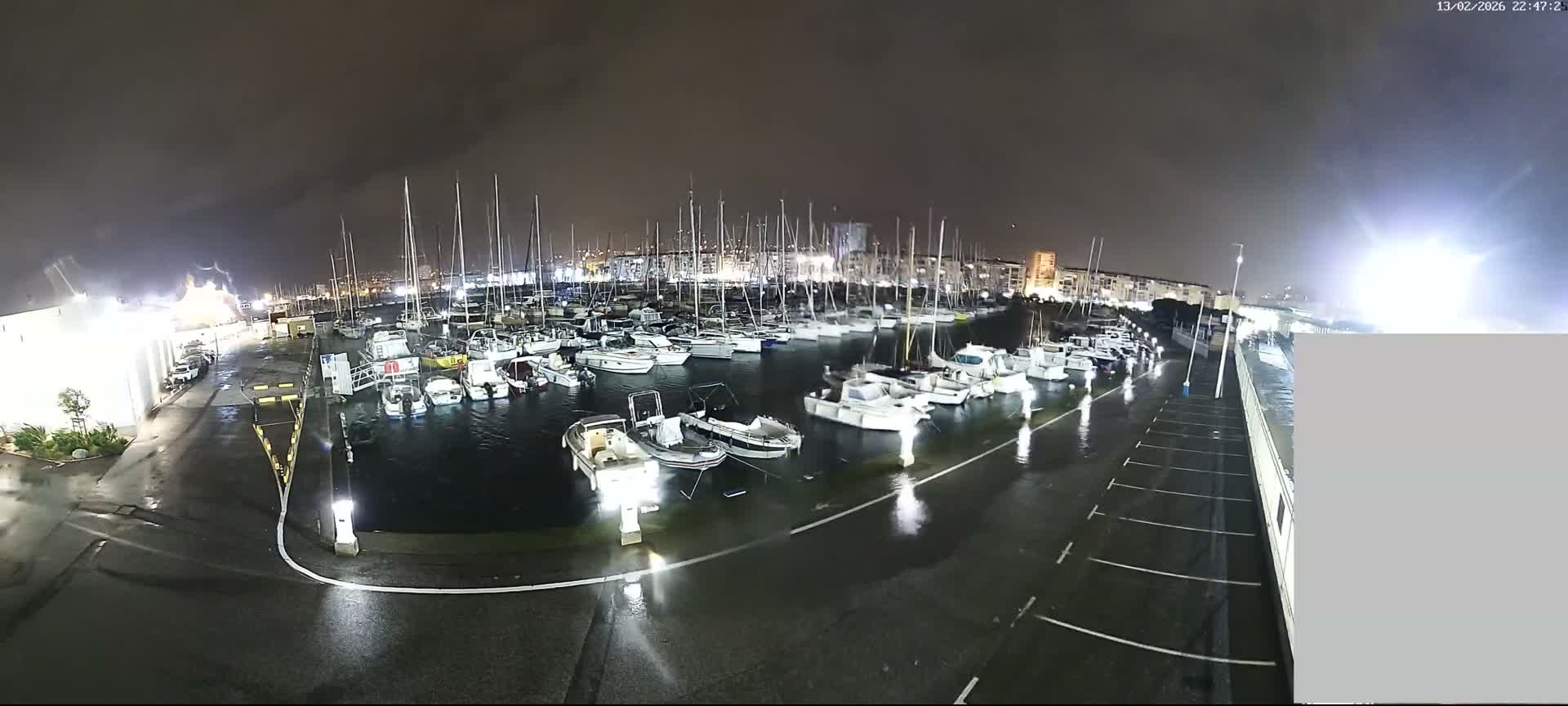 Toulon City & Port Vieille Darse Live Cam - Toulon, Var, Provence-Alpes-Côte d’Azur, France