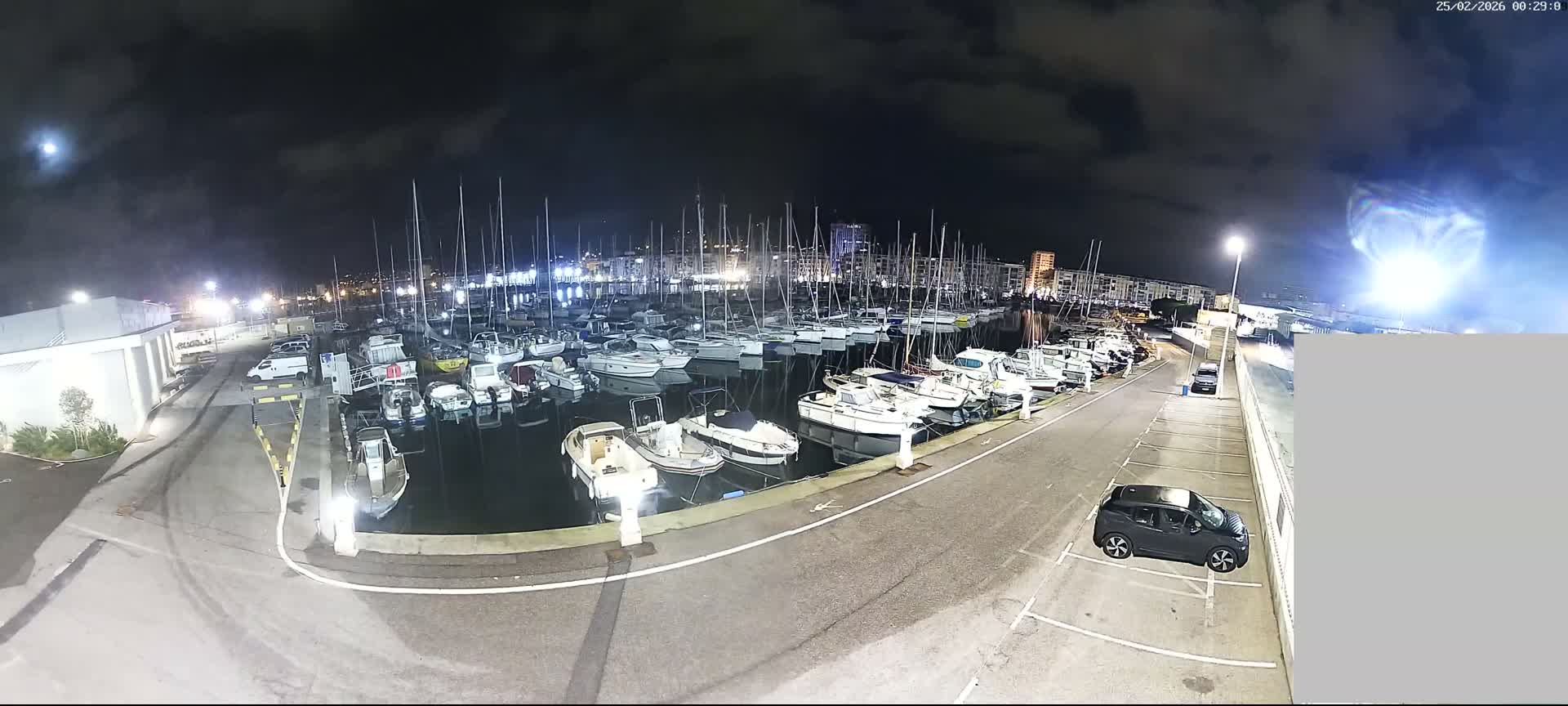 Toulon City & Port Vieille Darse Live Cam - Toulon, Var, Provence-Alpes-Côte d’Azur, France