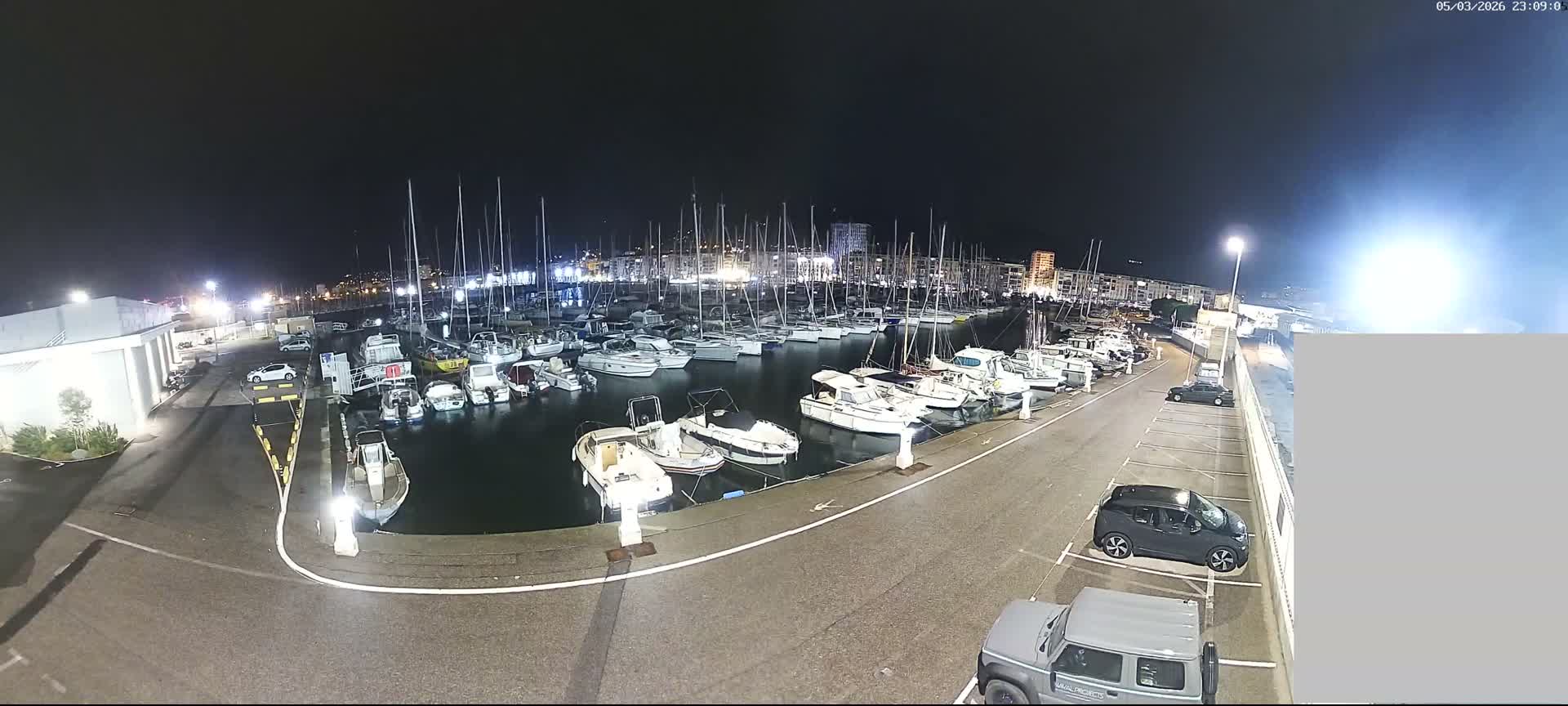 Toulon City & Port Vieille Darse Live Cam - Toulon, Var, Provence-Alpes-Côte d’Azur, France
