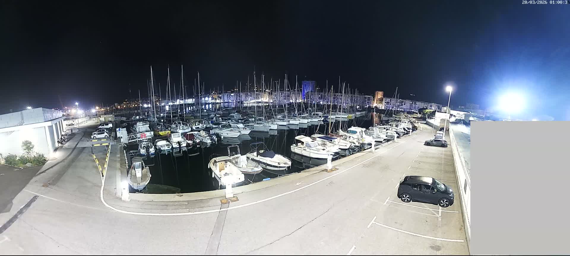Toulon City & Port Vieille Darse Live Cam - Toulon, Var, Provence-Alpes-Côte d’Azur, France