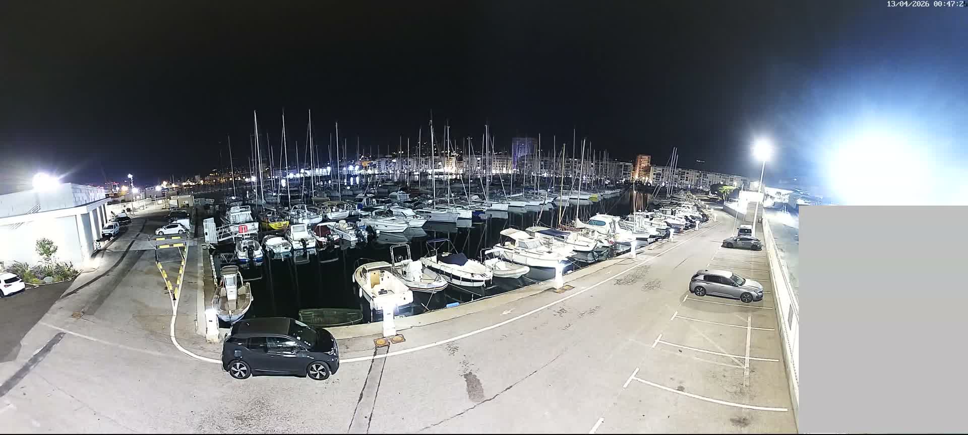 Toulon City & Port Vieille Darse Live Cam - Toulon, Var, Provence-Alpes-Côte d’Azur, France