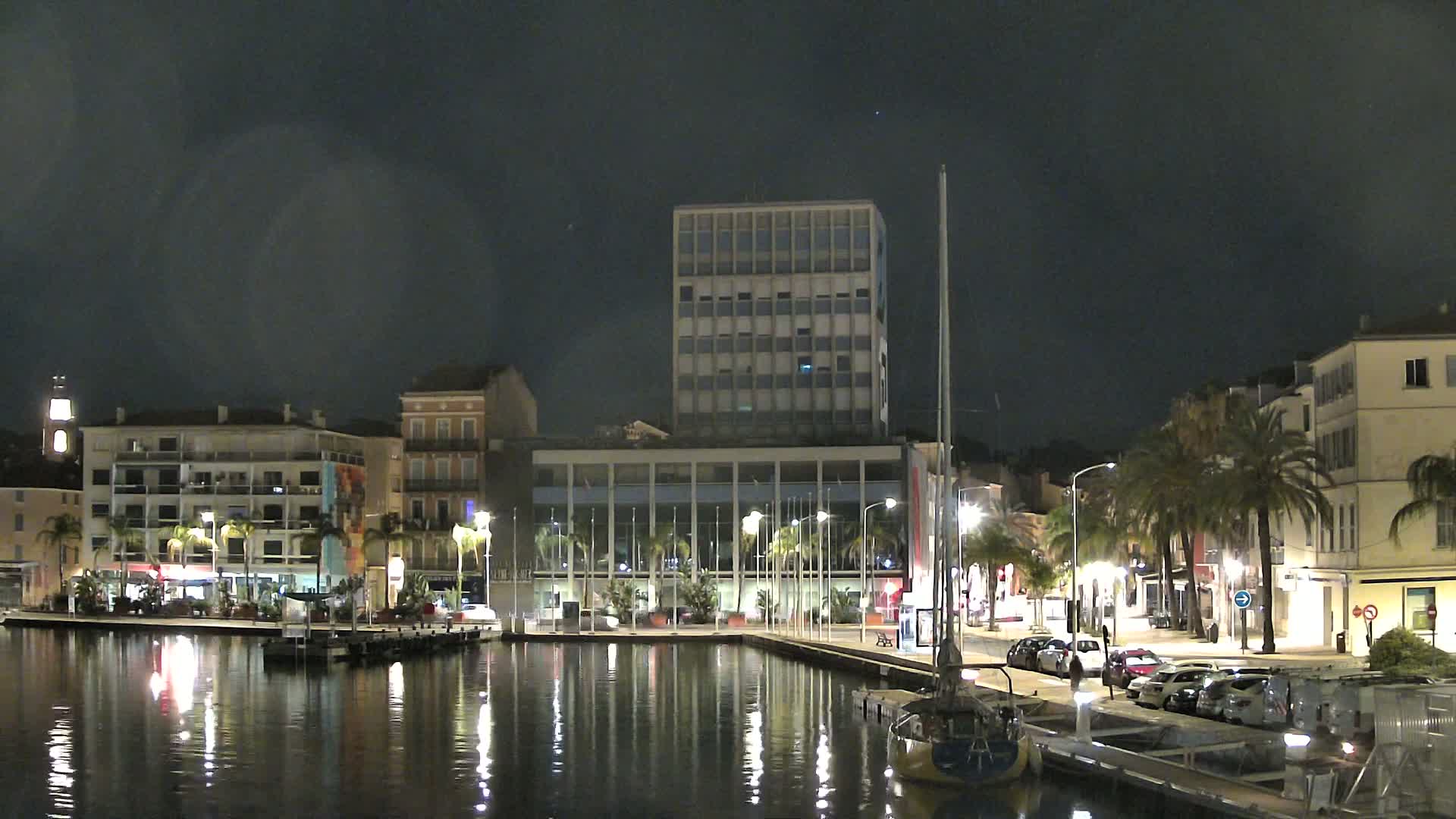 La Seyne-Sur-Mer & Toulon City View from La Seyne- Sur-Mer Port Live Cam - Toulon, Var, Provence-Alpes-Côte d’Azur, France