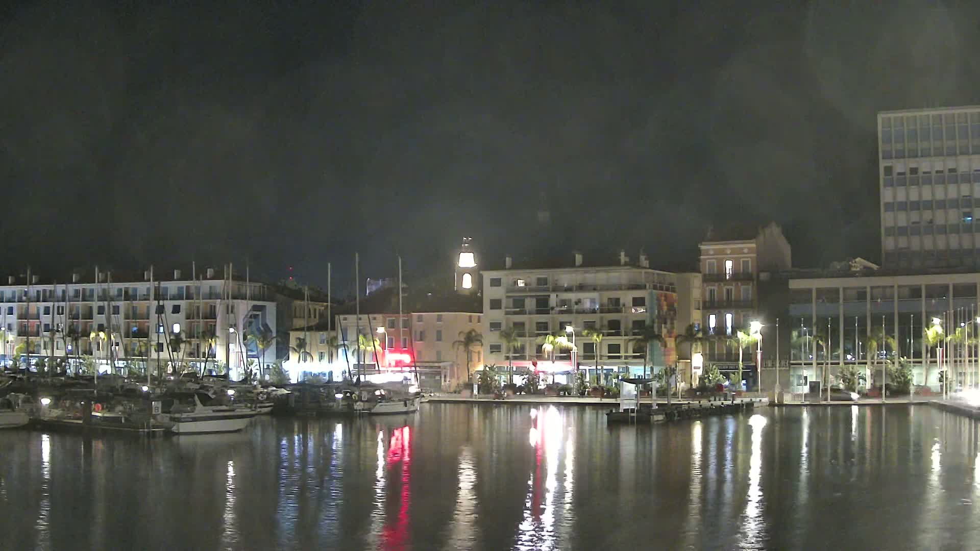 La Seyne-Sur-Mer & Toulon City View from La Seyne- Sur-Mer Port Live Cam - Toulon, Var, Provence-Alpes-Côte d’Azur, France