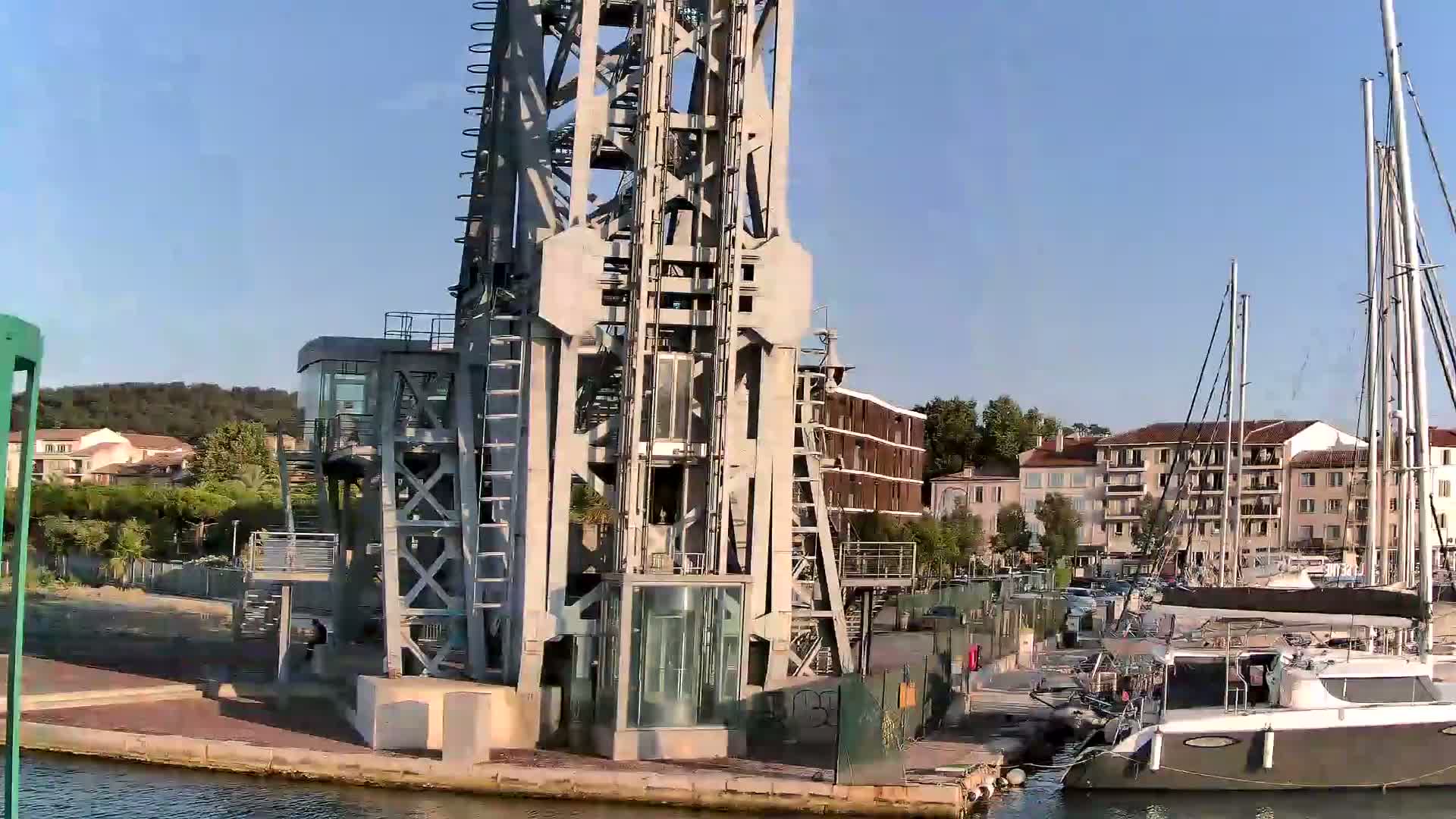 La Seyne-Sur-Mer & Toulon City View from La Seyne- Sur-Mer Port Live Cam - Toulon, Var, Provence-Alpes-Côte d’Azur, France