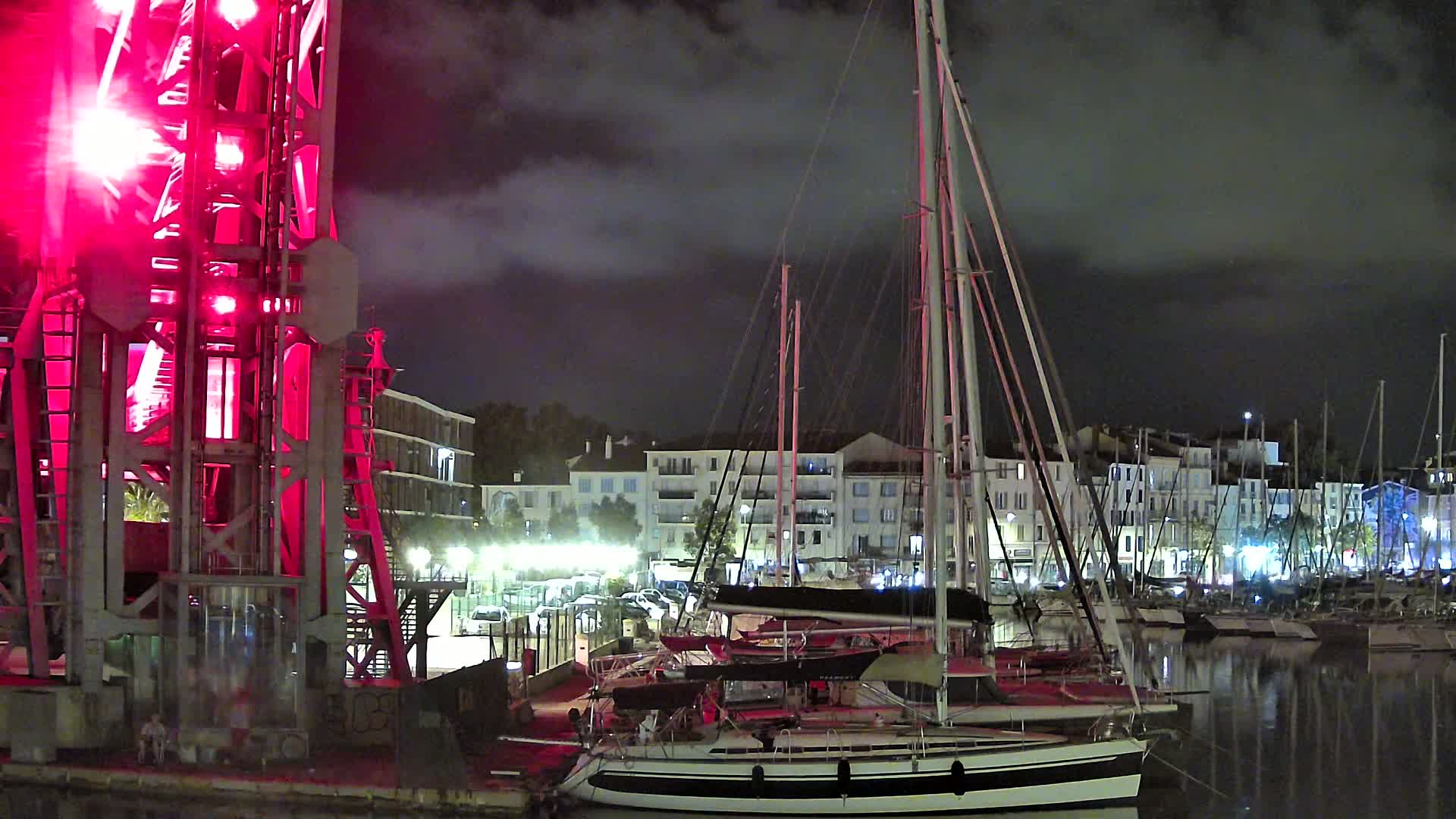 La Seyne-Sur-Mer & Toulon City View from La Seyne- Sur-Mer Port Live Cam - Toulon, Var, Provence-Alpes-Côte d’Azur, France