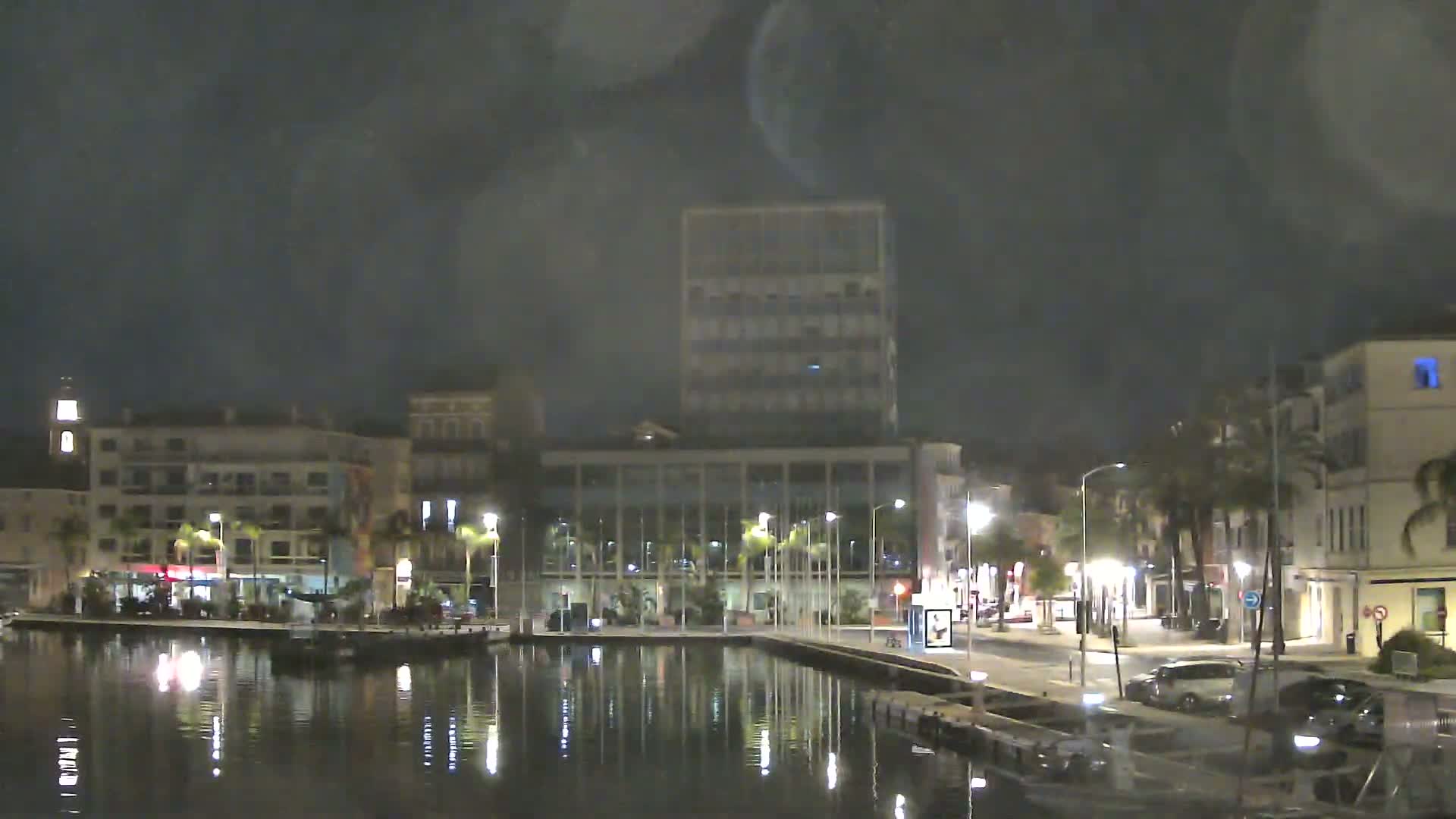 La Seyne-Sur-Mer & Toulon City View from La Seyne- Sur-Mer Port Live Cam - Toulon, Var, Provence-Alpes-Côte d’Azur, France